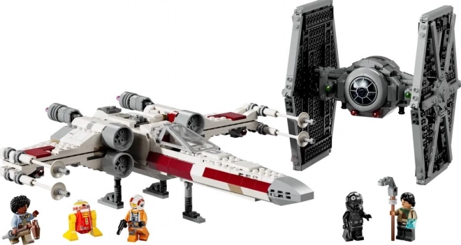 LEGO Star Wars 75393 TIE Fighter in X-Wing - kombinirani komplet