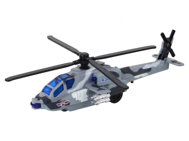 Vojaški helikopter Vojaški helikopter Aluminijasta zmes Zvočna osvetlitev