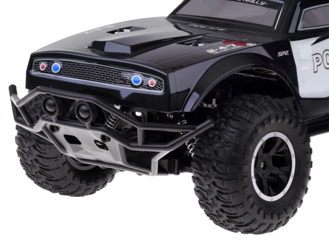 Velik Daljinsko vodeni monster truck POLICIJA osvetlitev na daljinsko upravljanje RC0626