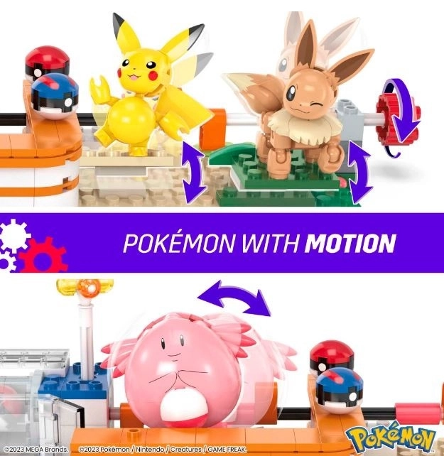 Gradbeni sklop Pokemon Gozdni center