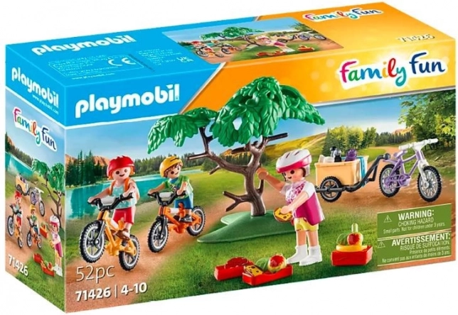 Družinska zabava z gorskimi kolesi Playmobil