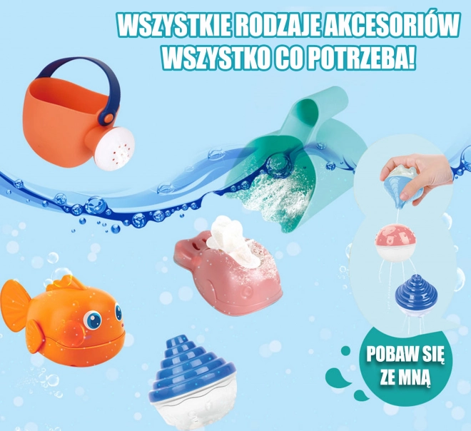 Otroška vodna miza 2v1 s peskovnikom in slapom WOOPIE