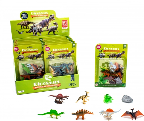 Set Figuric Dinosavrov 8 kosov