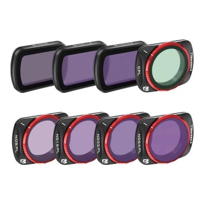 Komplet filtrov za DJI Osmo Pocket 3 od Freewell