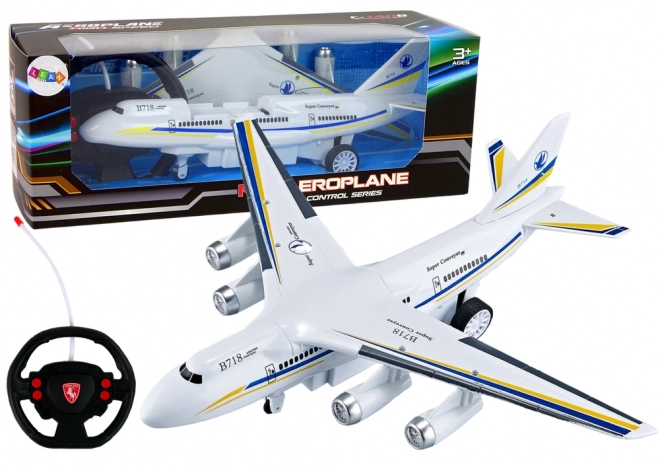 R/C daljinsko vodeno osebno letalo + USB kabel za daljinsko vodenje