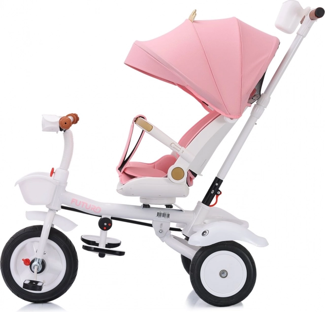 CHIPOLINO Tricikli z streho Futuro 2v1 Princess