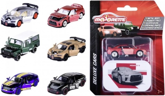 Majorette Deluxe kovinski avtomobilček 1:64 – mešanica licenciranih modelov