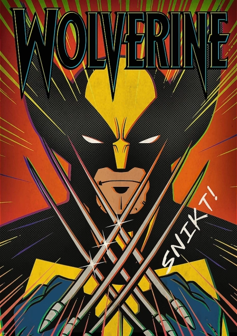 Puzzle Trefl Premium Plus X-Men: Wolverine 1000 kosov
