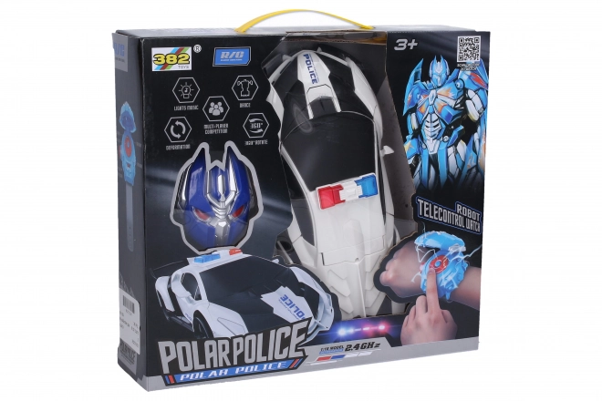 Avtorobot RC, nadzorovan z uro, 24 cm