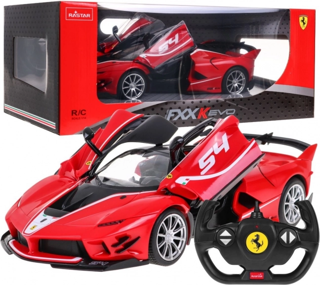 Daljinsko vodeni avto Ferrari FXX K Evo 1:14, rdeč