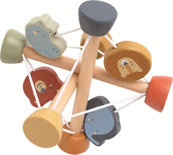 Aktivna lesena krogla Safari 2Kids Toys
