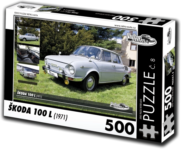 Sestavljanka RETRO-AVTOMOBILI Škoda 100 L 500 koščkov