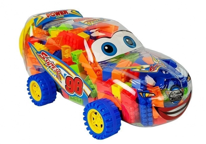 Gradniki v kozarcu Avto 35 cm 205 kock