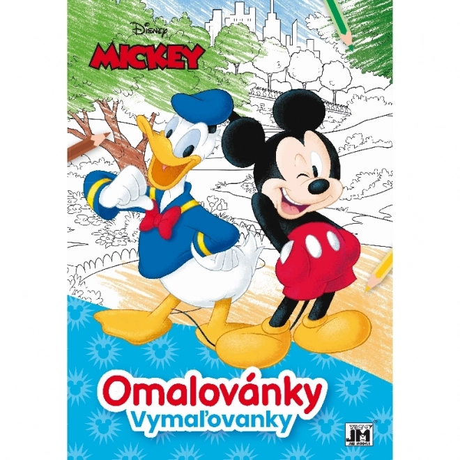 Pobarvanka A4 Mikki Miška