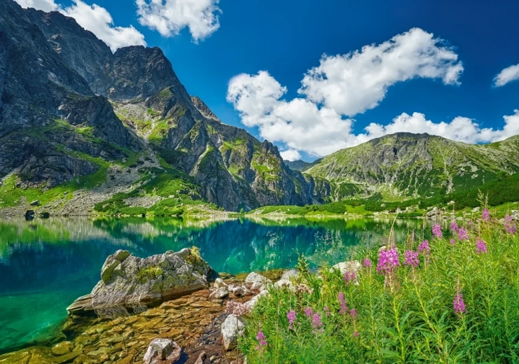 Sestavljanka Črni Staw pod Rysi, Tatri 500 kosov