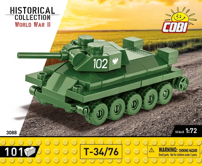 Stavebnica tank T-34/76