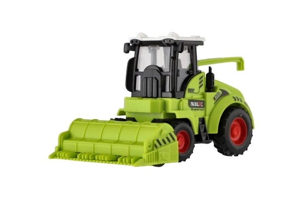 Plastičen kombajn 7x12cm na vztrajnik 2 vrsti