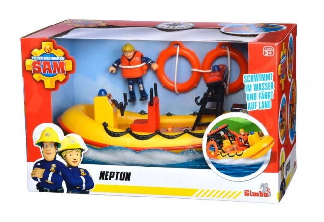 Gasilec Sam Ladja Neptun s figurico