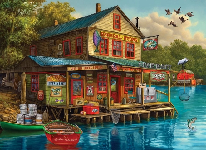 Sestavljanka Trgovina Bob's Beer & Bait 1000 kosov