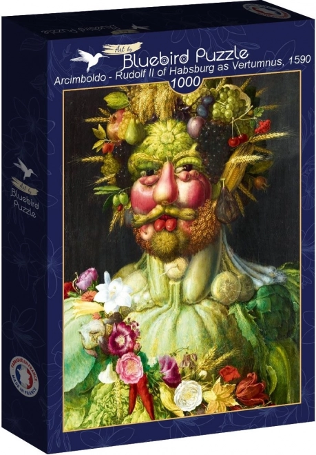Uganka Rudolf II. kot Vertumnus 1000 kosov