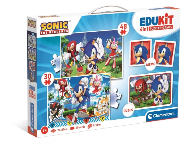Komplet igralnih setov Edukit Sonic