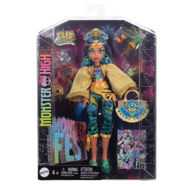Barbie Monster fest lutka - Cleo HXH81