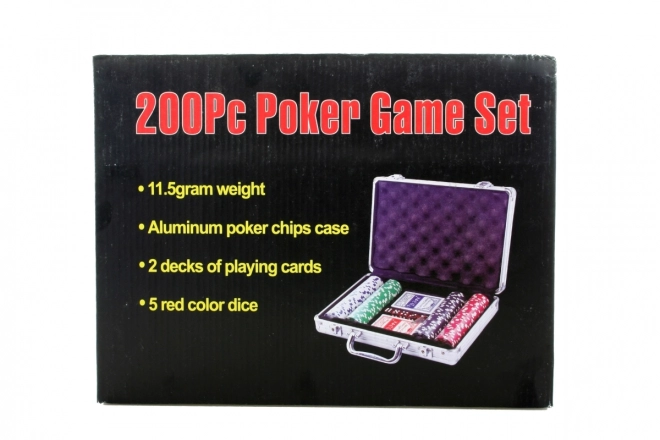 Poker komplet v kovčku