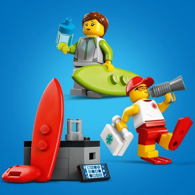Lego City Reševalna Vozila na Plaži