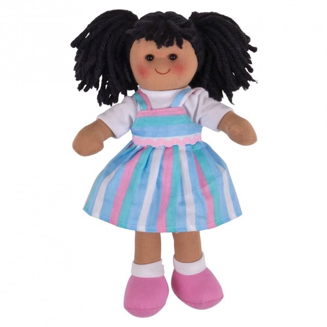 Tkaninska punčka Kira 28 cm