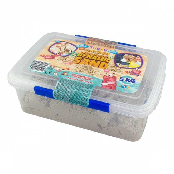 Dinamitični pesek 5 kg v praktičnem škatli