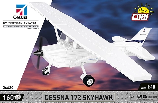 Cobi gradbeni set Cessna 172 Skyhawk 160 kock bel