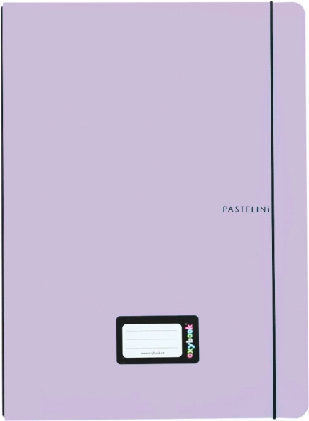 Beležka Oxybook A5 40 listov Pastelini vijolična