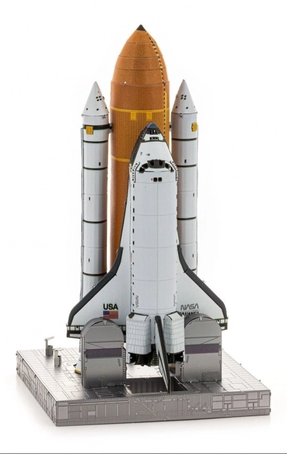 METAL EARTH 3D sestavljanka Vesoljski raketoplan Lansirni set (ICONX)