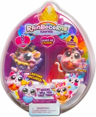 Svetleče figurice RainboCorns Flash z vrvico