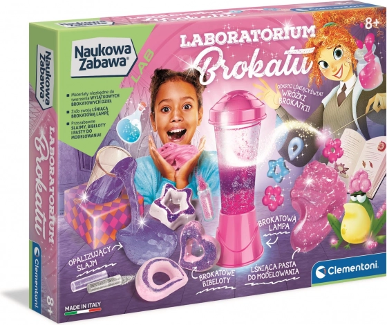 Kreativni laboratorij bleščic CLEMENTONI za otroke od 8 let