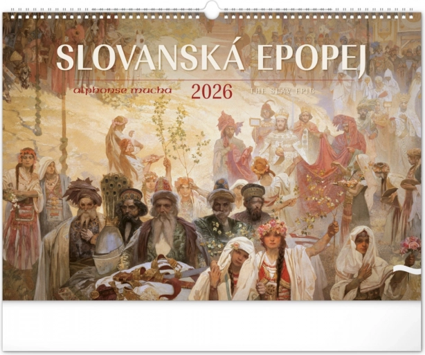 Stenski koledar Slovanska epopeja 2026