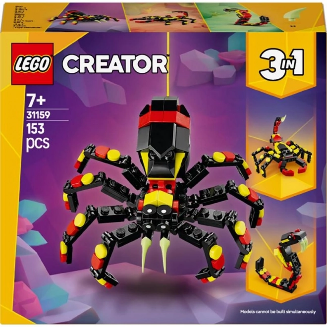 Lego Creator divje živali pajkovska mreža pajek