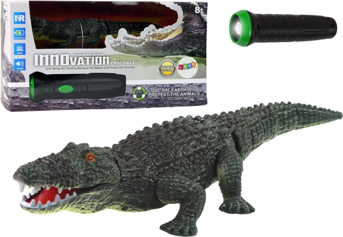 RC krokodil z upravljanjem s svetlobo