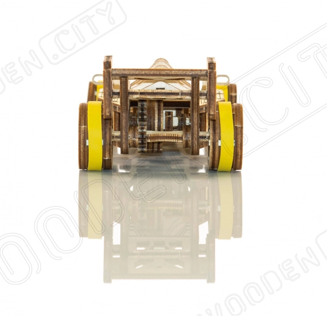 WOODEN CITY 3D sestavljanka Dirkalni avto Bolid 108 delov
