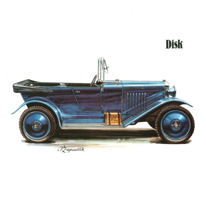 NOTIQUE Koledar s zapiski Classic Cars – Václav Zapadlík, 2025, 30 x 30 cm