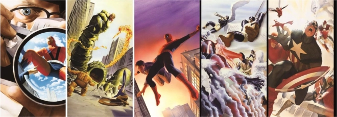 Clementoni panoramska sestavljanka Marvel 80 let 1000 kosov