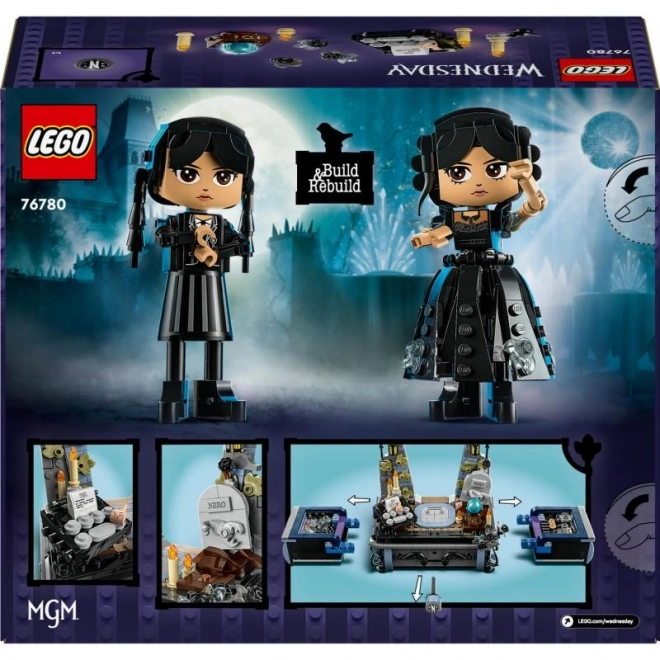 LEGO Wednesday Addams figurica
