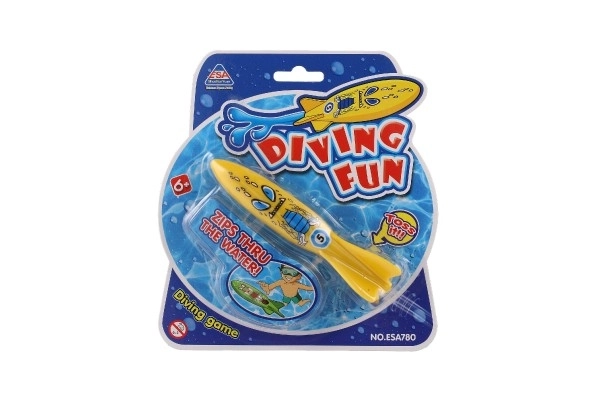 Plastično torpedo za potapljanje 13 cm