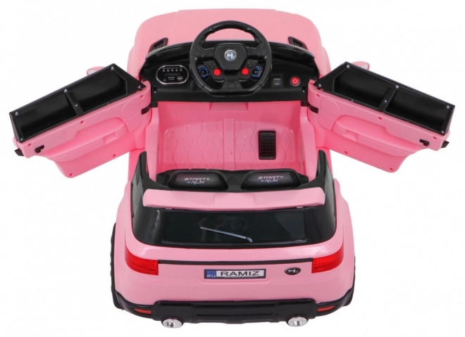Električni avto Land Rapid Racer roza