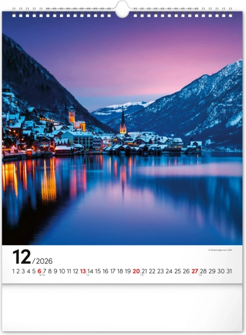 Stenski koledar Navdih 2026