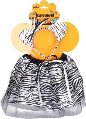 Pustni kostum zebra za otroke