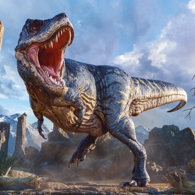 Realistične ilustracije T-REXa in drugih ikon