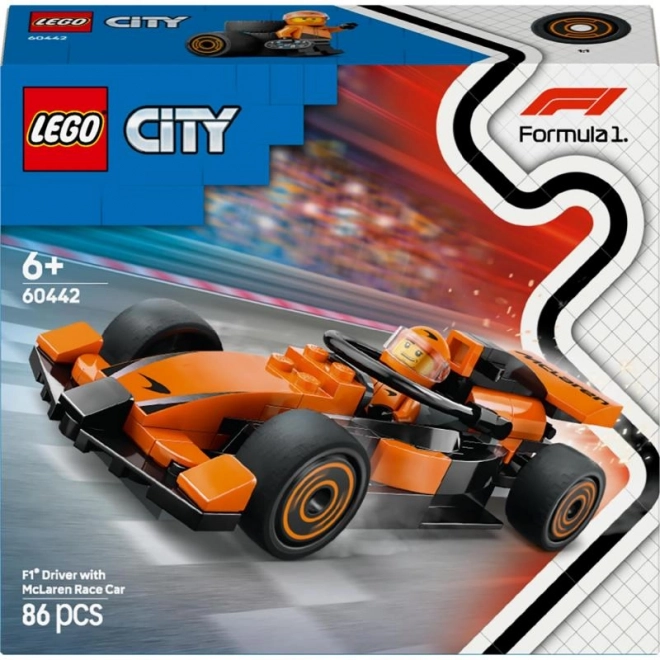 LEGO® City 60442 Dirkač F1 z dirkalnim avtom McLaren