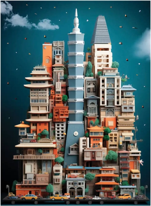 Sestavljanka Taipei 1000 kosov