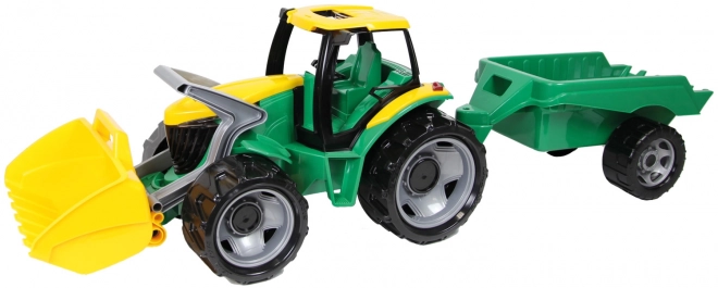 Traktor z žlico in prikolico 90 cm